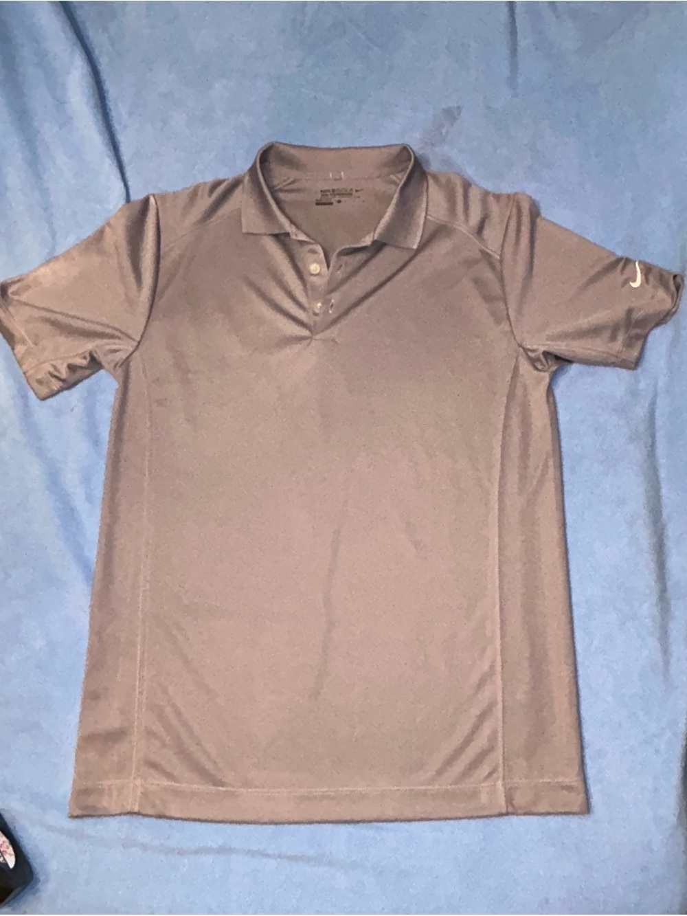 Nike Golf Tour Performance Dri-Fit Men's Heather Grey Polo Shirt